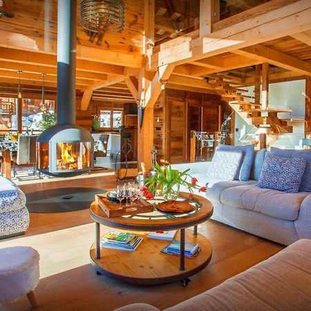 Chalet Sabaroc - Ovo Network La Giettaz Eksteriør billede