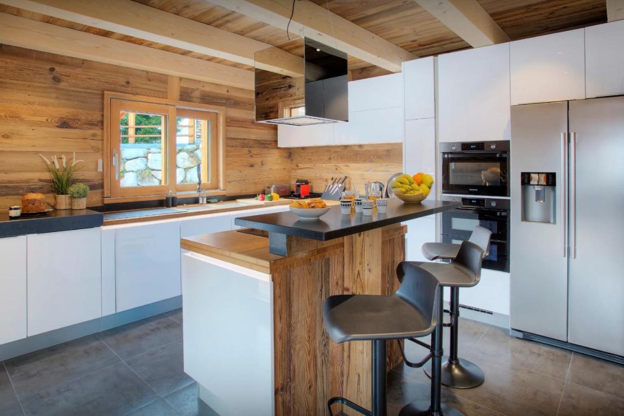 Chalet Sabaroc - Ovo Network La Giettaz Eksteriør billede