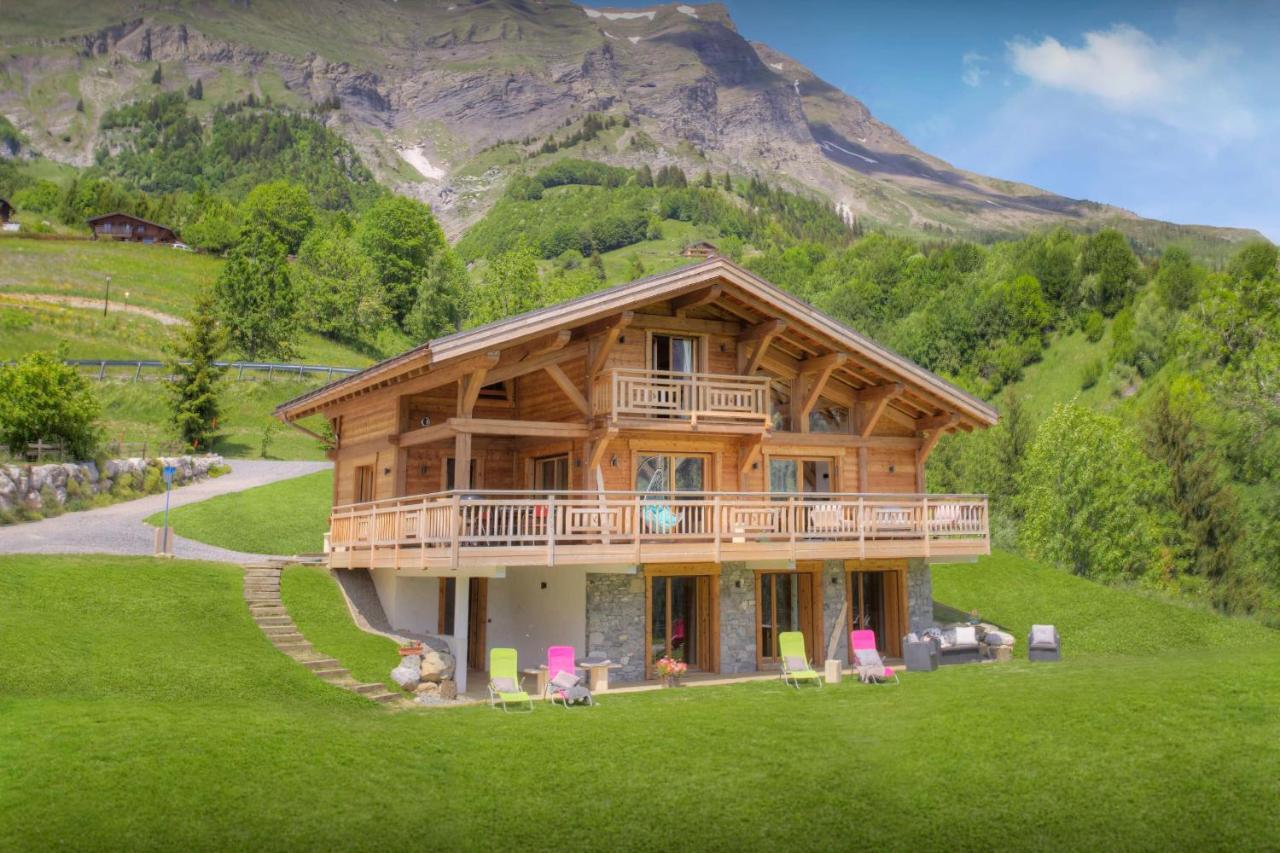 Chalet Sabaroc - Ovo Network La Giettaz Eksteriør billede
