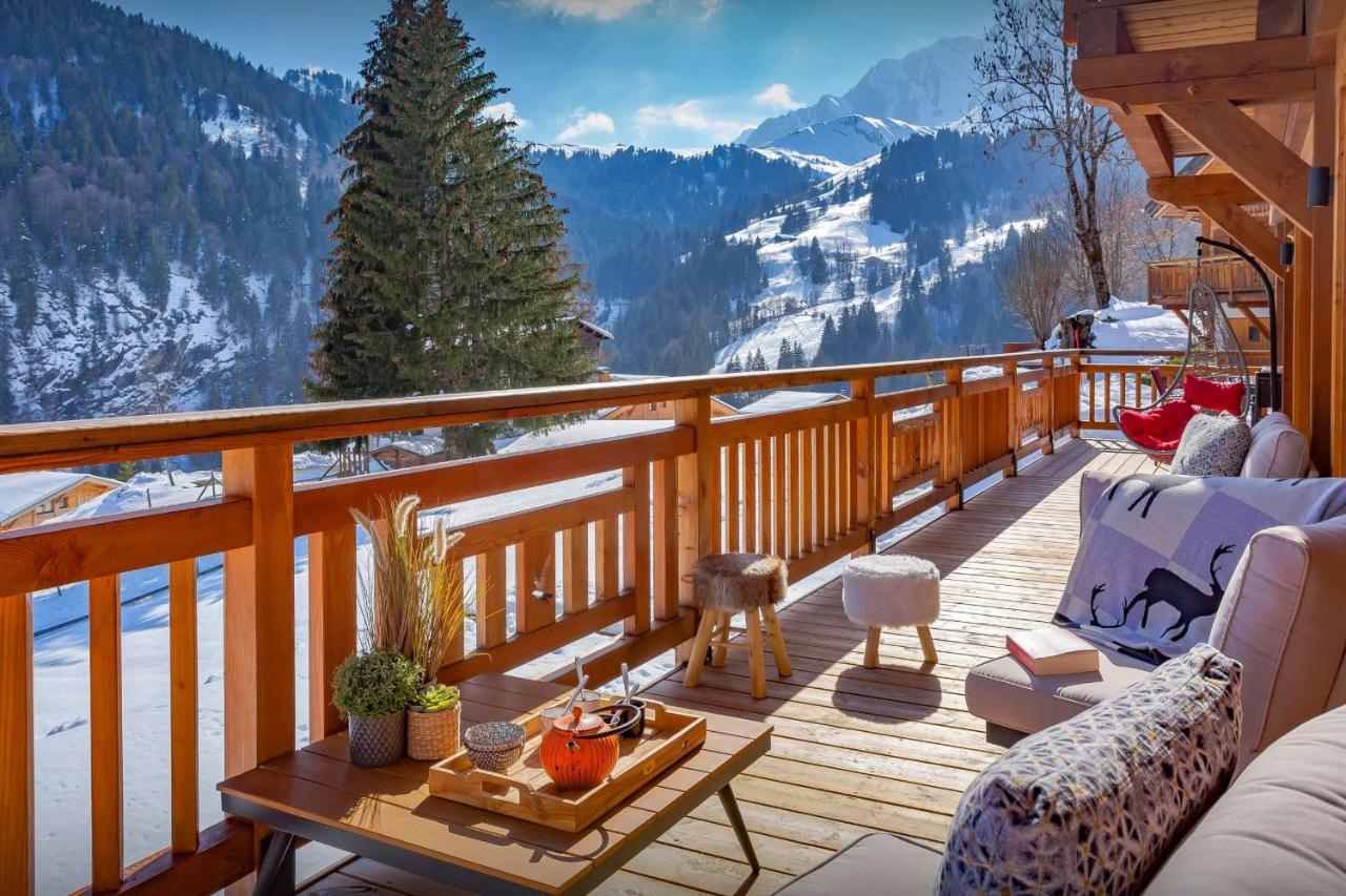 Chalet Sabaroc - Ovo Network La Giettaz Eksteriør billede