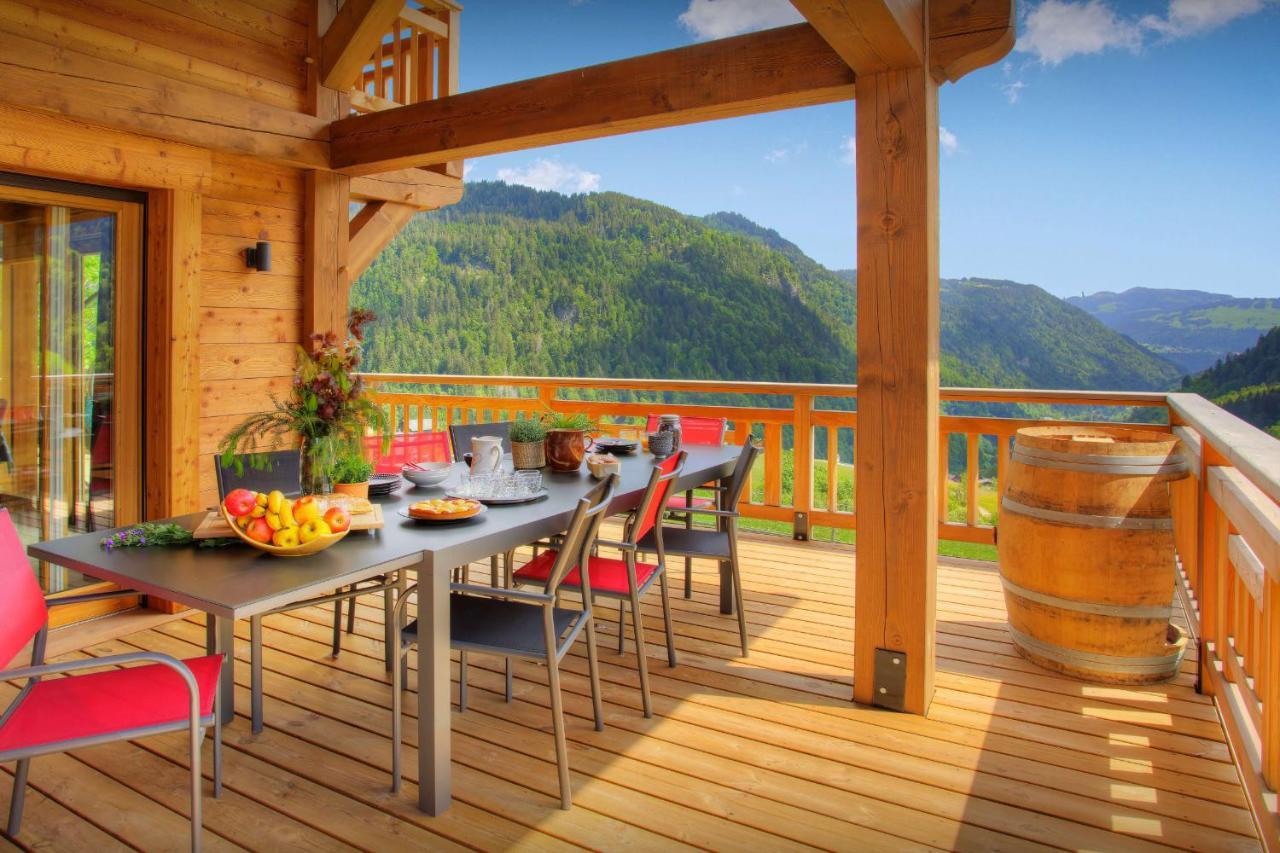 Chalet Sabaroc - Ovo Network La Giettaz Eksteriør billede