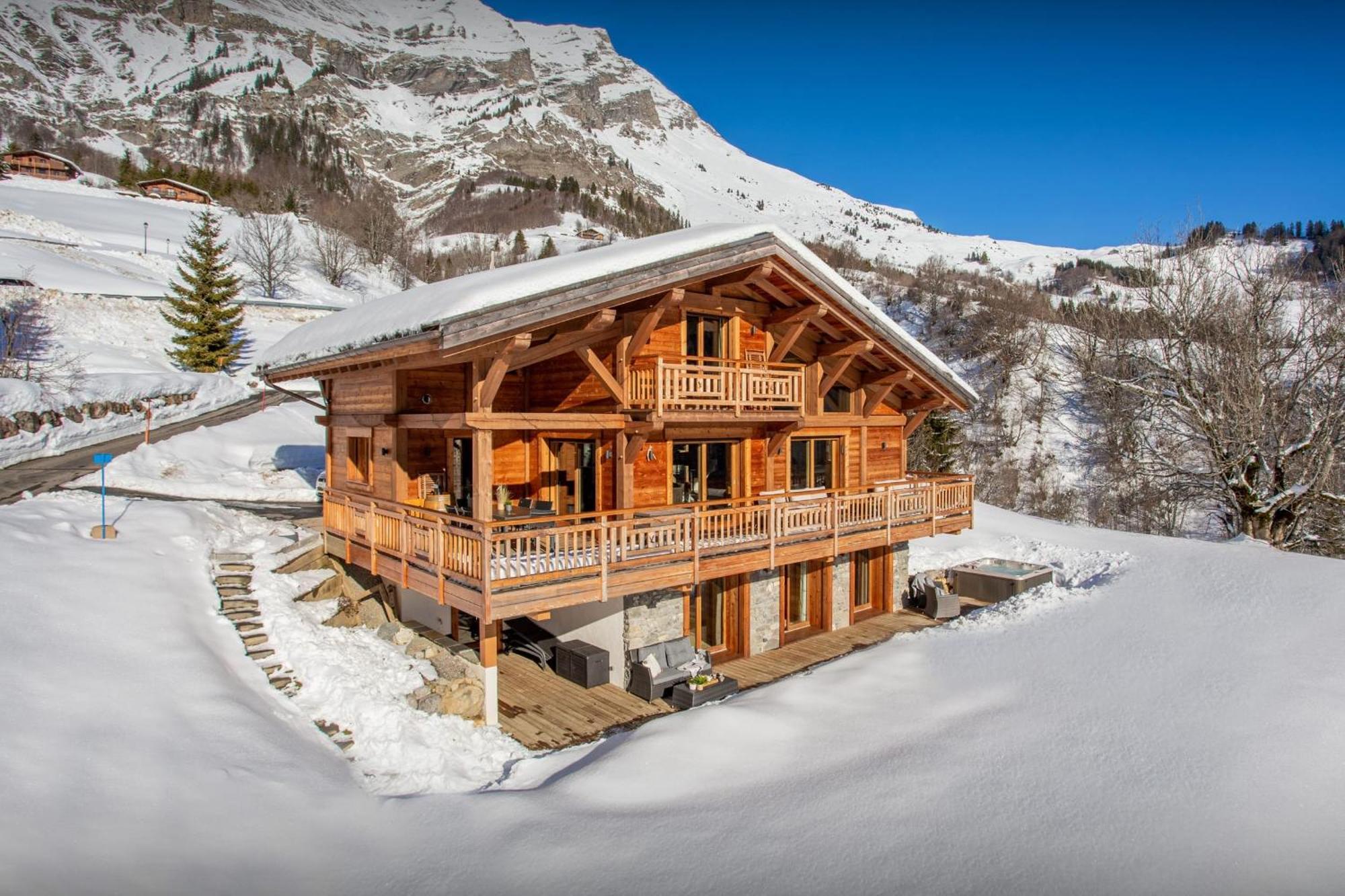 Chalet Sabaroc - Ovo Network La Giettaz Eksteriør billede