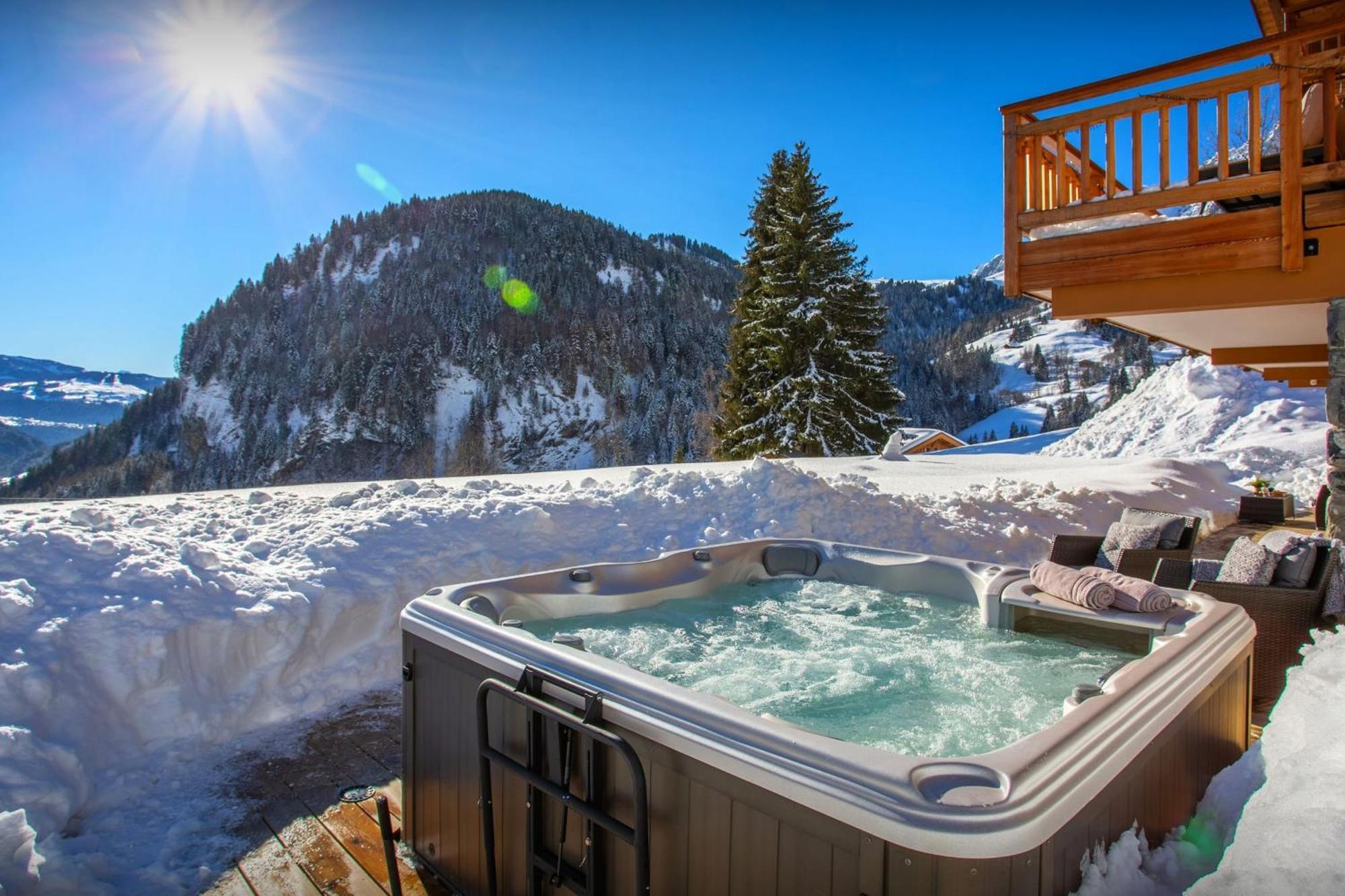 Chalet Sabaroc - Ovo Network La Giettaz Eksteriør billede