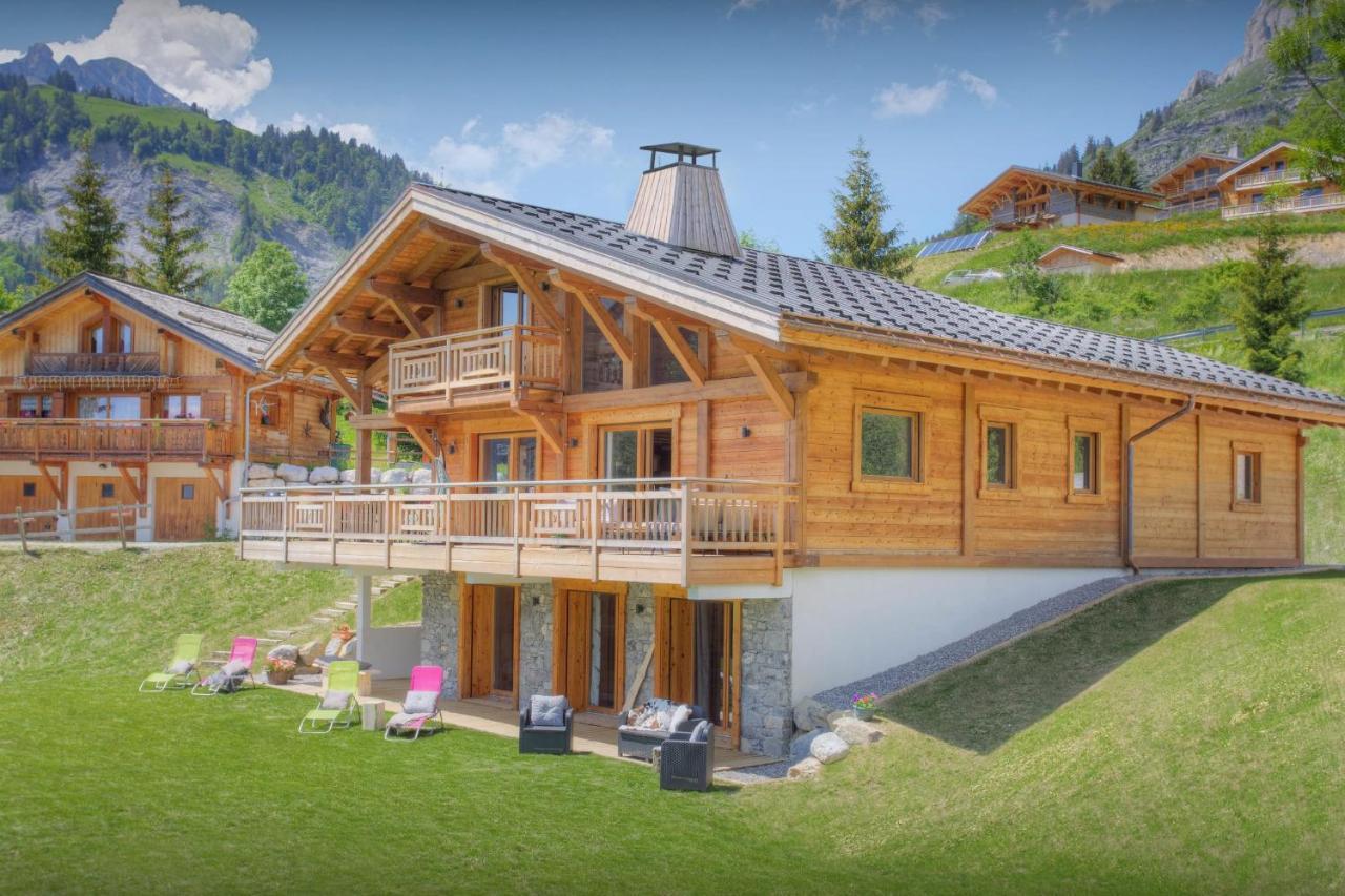 Chalet Sabaroc - Ovo Network La Giettaz Eksteriør billede